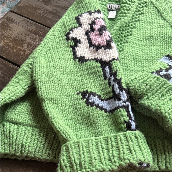 GOGO Flower Jacket Sweater - Picture 5 of 8